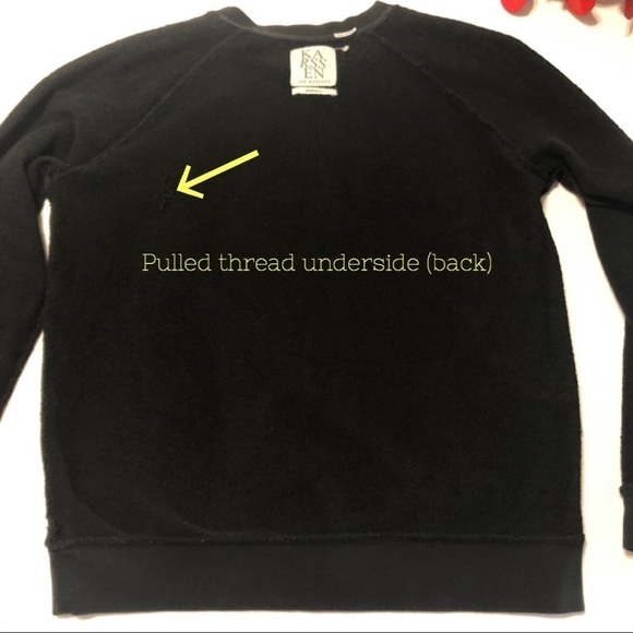 ZOE KARSSEN Bat Sweatshirt in Moonless Night - Picture 8 of 8